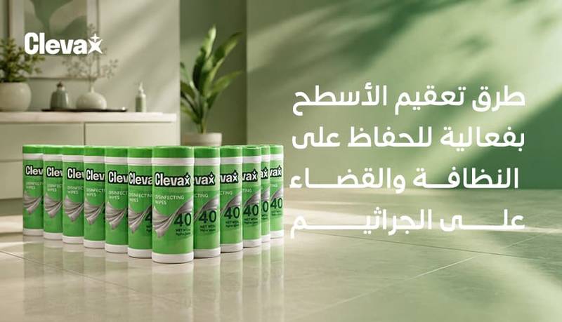 طرق تعقيم الأسطح بفعالية للحفاظ على النظافة والقضاء على الجراثيم