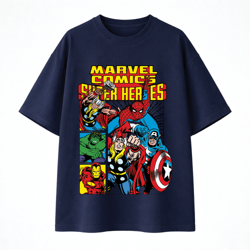 تيشيرت اوفرسايز - Marvel Comics 01
