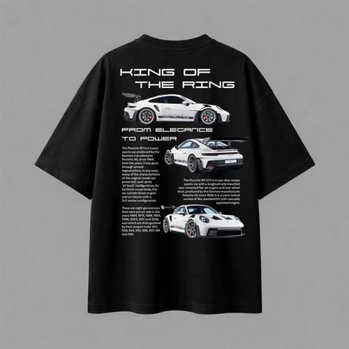   تيشيرت اوفرسايز - Porsche 01
