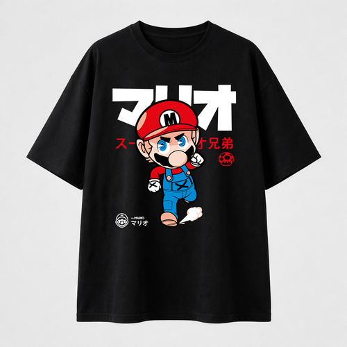 تيشيرت اوفرسايز - 01 Supermario 