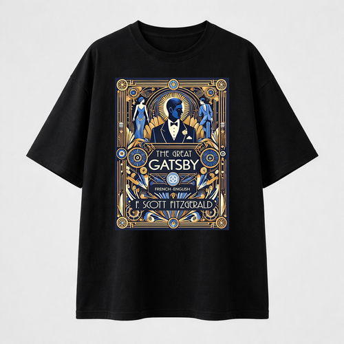تيشيرت اوفرسايز - The Great Gatsby 01