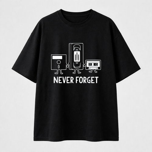تيشيرت اوفرسايز - Never Forget