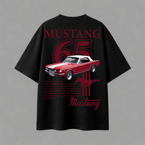 تيشيرت اوفرسايز - Ford Mustang 65 