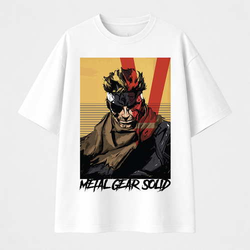 تيشيرت اوفرسايز - Metal Gear Solid 01 