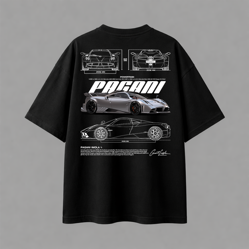 تيشيرت اوفرسايز -Pagani