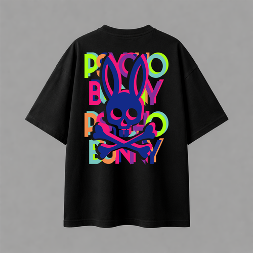 تيشيرت اوفرسايز - Psycho Bunny 02