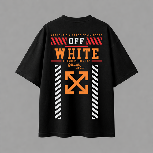 تيشيرت اوفرسايز - Off White 01