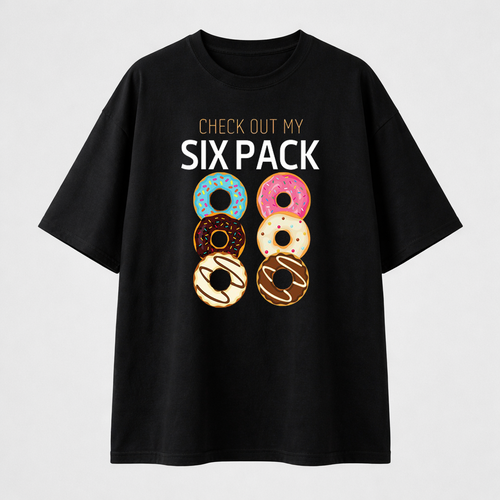 تيشيرت اوفرسايز - Six Pack