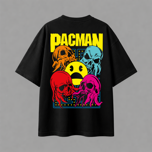 تيشيرت اوفرسايز - Pacman 01