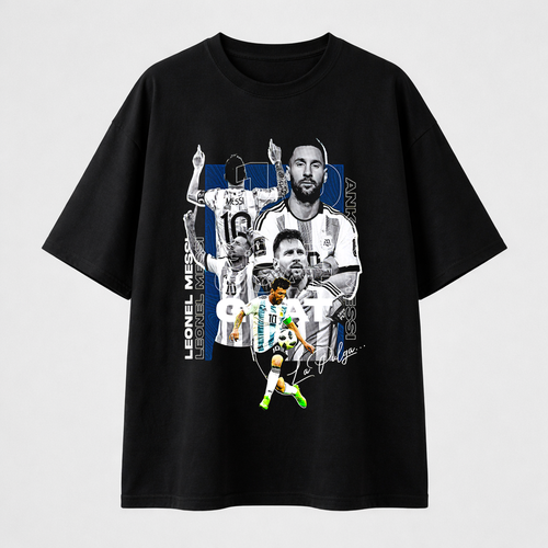  تيشيرت اوفرسايز - Messi 02