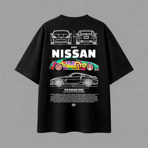 تيشيرت اوفرسايز - NISSAN 350Z