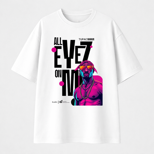 تيشيرت اوفرسايز - TUPAC 02
