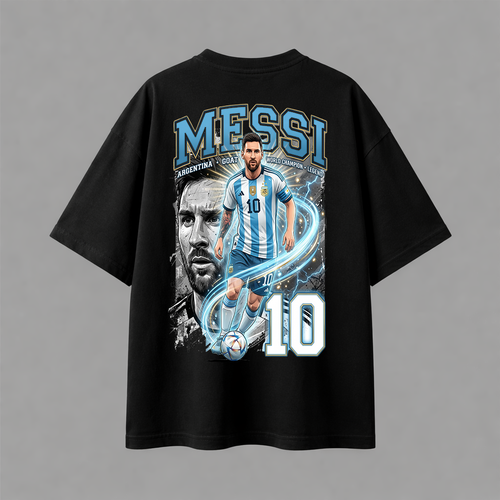 تيشيرت اوفرسايز - Messi 01