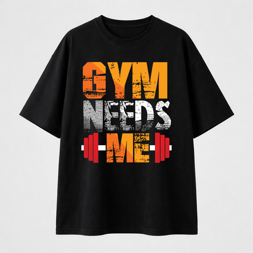 تيشيرت اوفرسايز - Gym 02