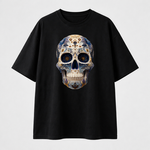  تيشيرت اوفرسايز - Skull 01