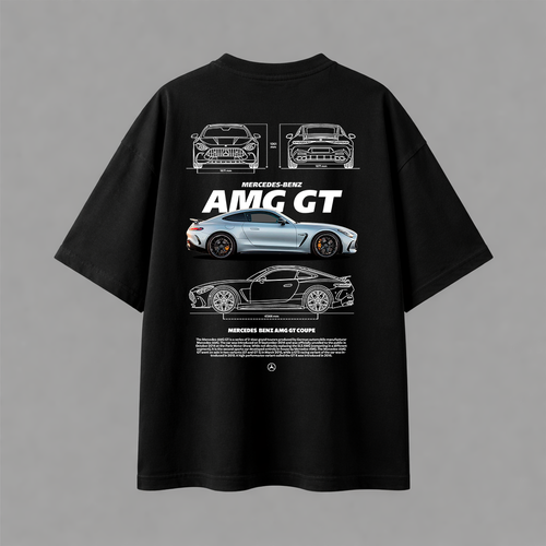 تيشيرت اوفرسايز - AMG GT 01 