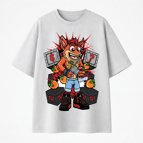 تيشيرت اوفرسايز - Crash 01