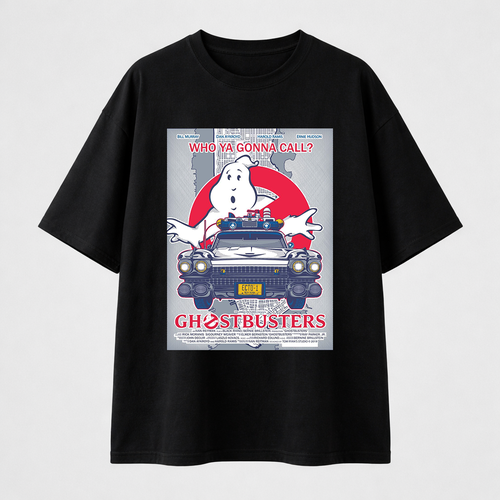 تيشيرت اوفرسايز - Ghost Busters 03
