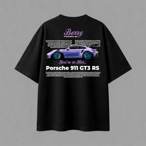 تيشيرت اوفرسايز - PORCSHE 911 GT3 RS 05