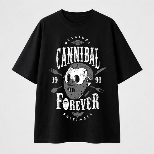  تيشيرت اوفرسايز - Cannibal Forever 