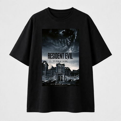 تيشيرت اوفرسايز -Resident Evil Requiem 02