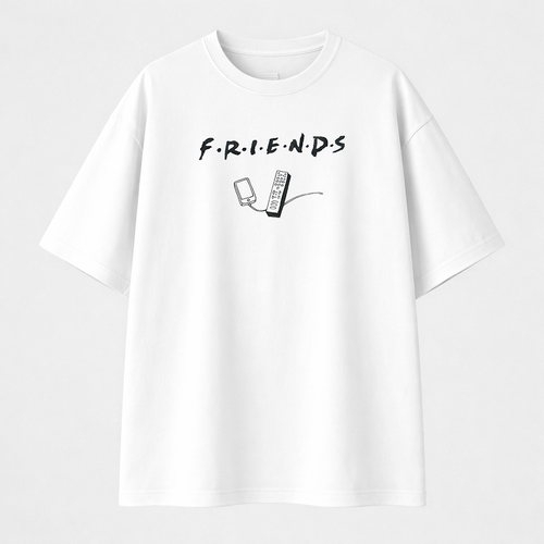  تيشيرت اوفرسايز - Friends 01