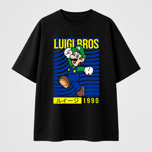 تيشيرت اوفرسايز - Luigi 01