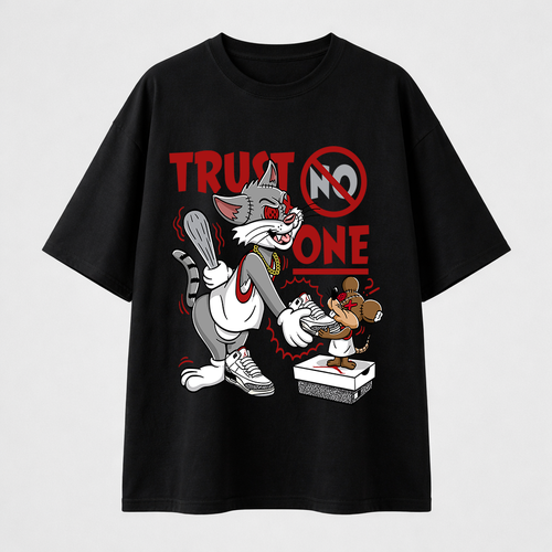 تيشيرت اوفرسايز - Trust No One