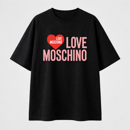 تيشيرت اوفرسايز - Love Moschino 01 