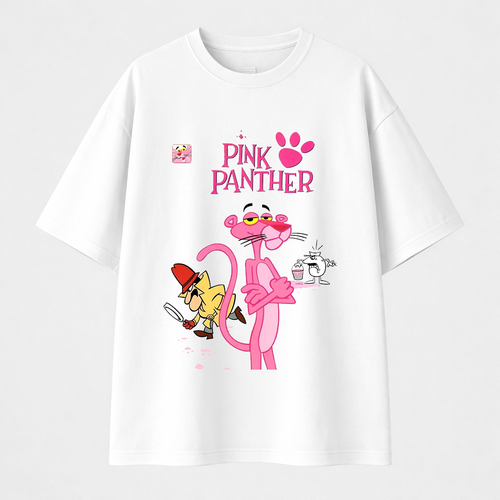 تيشيرت اوفرسايز - Pink Panther 01