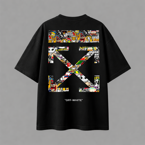تيشيرت اوفرسايز - Off White 03