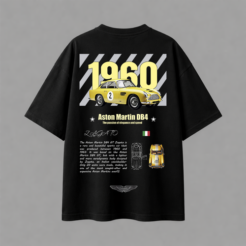 تيشيرت اوفرسايز - Aston Martin DB4 02