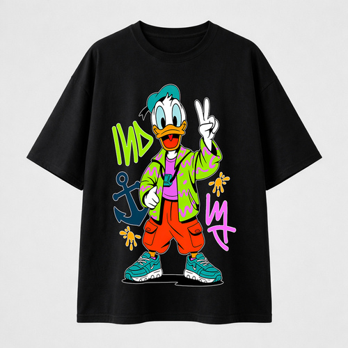 تيشيرت اوفرسايز - Donal Duck 03 