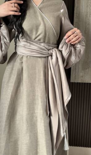 جلابية رمضان ٢٠٢٦ لون بيج 🌙