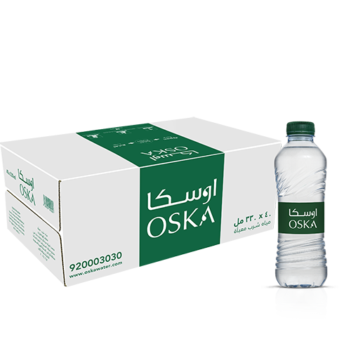 مياه اوسكا 330مل (40 عبوه فى الكرتون)