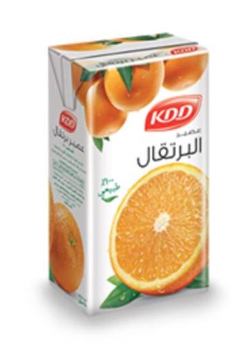عصير برتقال كي دي دي 180 مل (24 حبه في الكرتون)