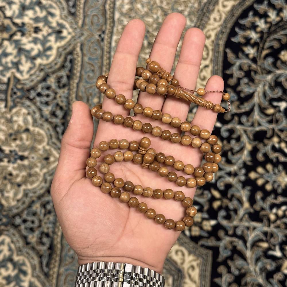 سبحة كوك ٩٩ خرزة بشاهد منقوش