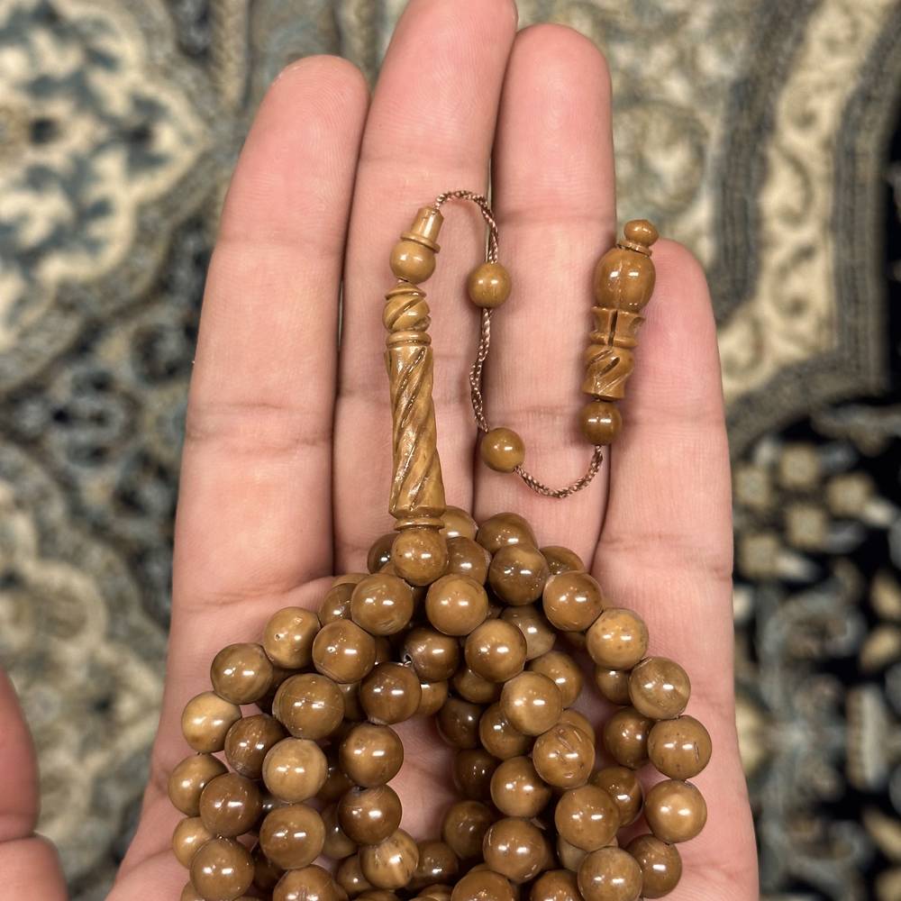 سبحة كوك ٩٩ خرزة بشاهد منقوش