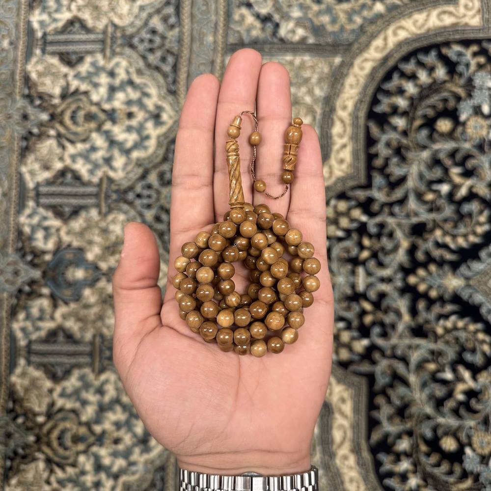 سبحة كوك ٩٩ خرزة بشاهد منقوش