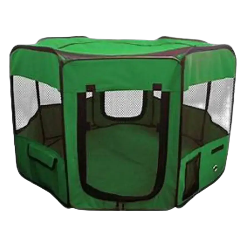 Pet Fans Tent Green
