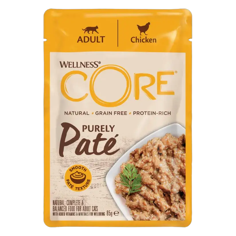 Wellness Core Purely Pate Pouch Chicken for Cats 85g