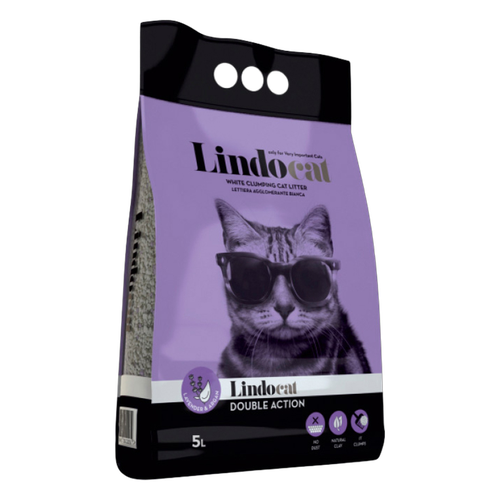 ليندو كات العطر المزدوج رمل  للقطط 
