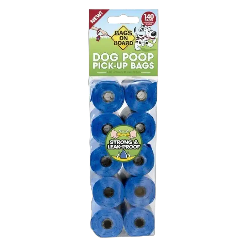 Bags on Board Waste Bags for Dogs - - 140 Bags
