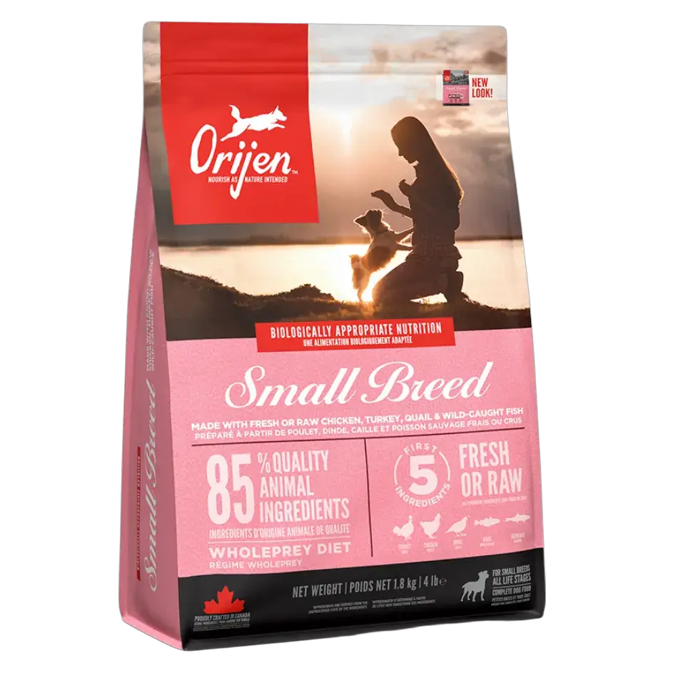 Orijen Dry Food Chicken, Turkey & Fish for S Breed Dogs
