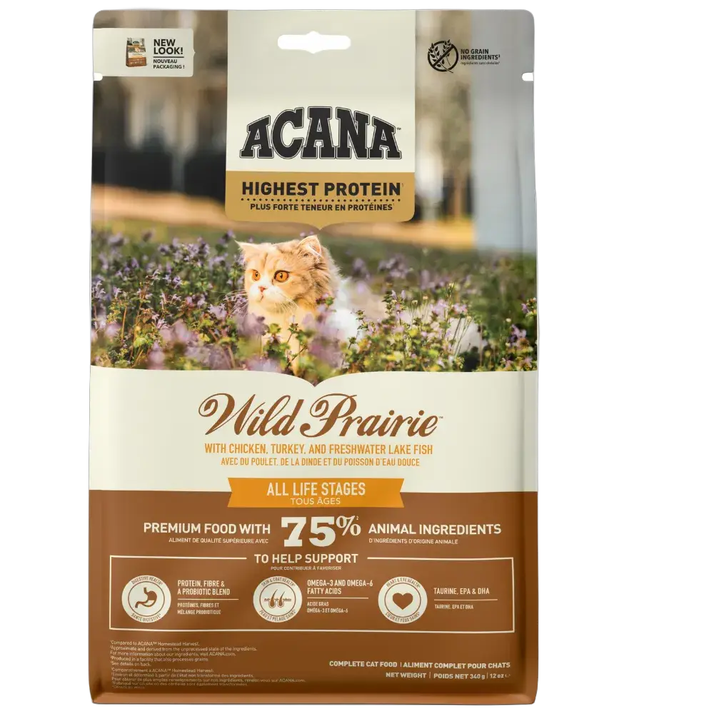 Acana Wild Prairie Dry Food Fish & Eggs for Cats