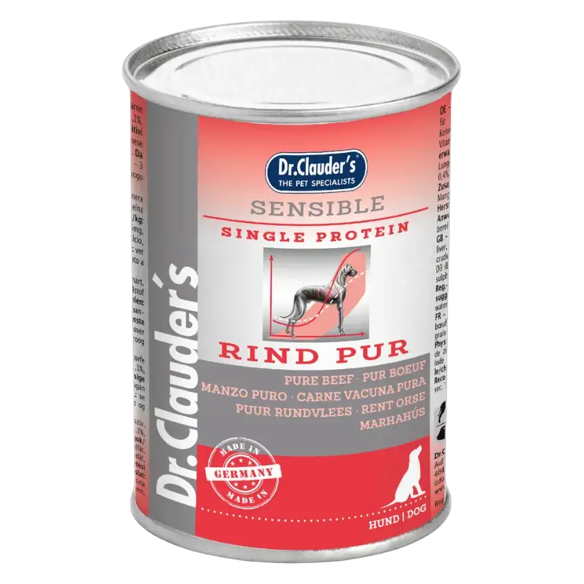 Dr.Clauders Selected Meat Sensitive Cans Beef for Dogs 400g