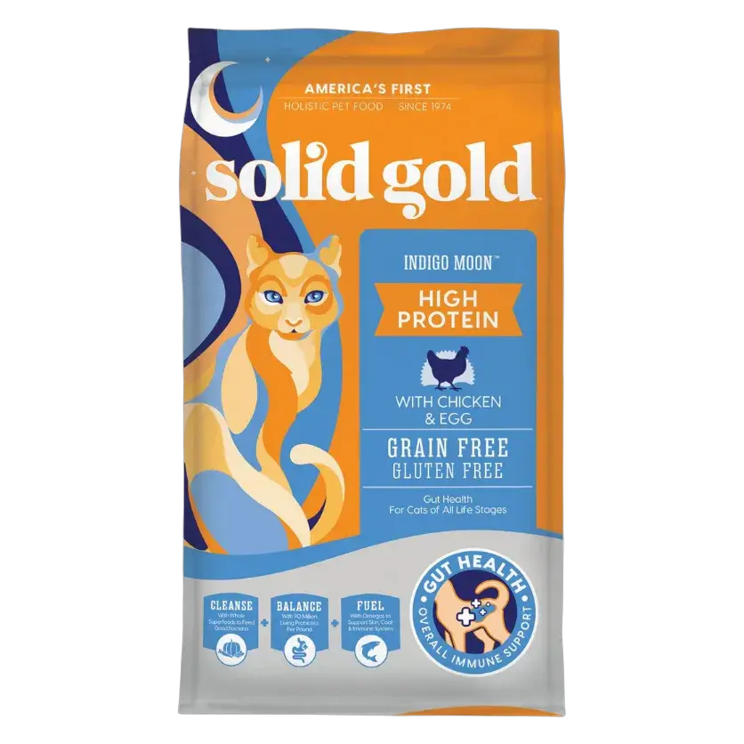 Solid Gold Indigo Moon Chicken & Egg Grain Free for Cats