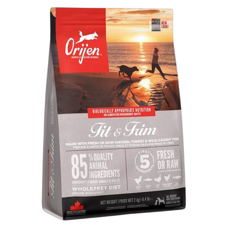 Orijen Fit & Trim Dry Food Chicken, Turkey & Fish for Dogs