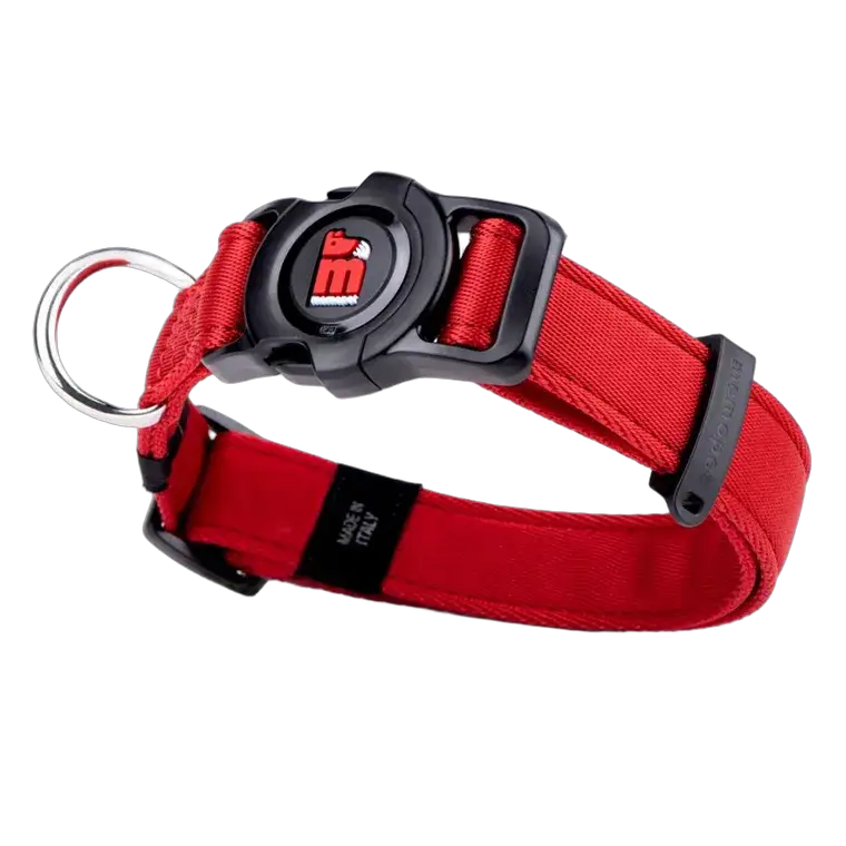 MF Memo Pet Collar Red