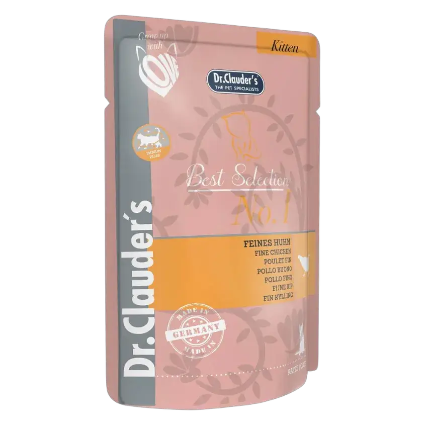 Dr.Clauders Best Selection No 1 Pouch Chicken for Kitten 85g